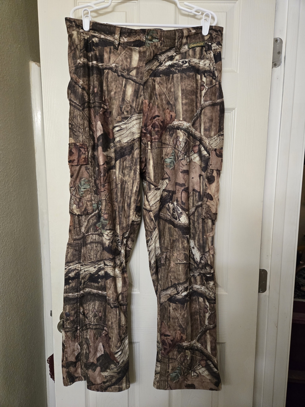 Gamehide Realtree Camo Men's Cargo Pants - Brown Woodland